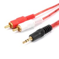 【1.5m3m5m10m】3.5mm to 2 RCA audio cable, for phone, headphone, speaker black 3.5mm Jack stereo to 2 RCA Male Aux Audio Cable Wire