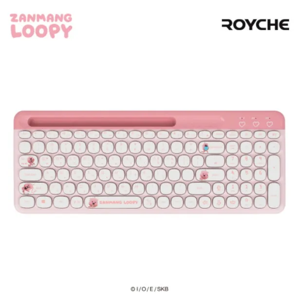 Korea ZANMANG LOOPY Bluetooth Keyboard 2.4Ghz Wireless Keyboard ROYCHE