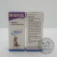 Dung dịch nhỏ tai, làm hết viêm tai ngoài dành cho chó BIO-GENTAZOL