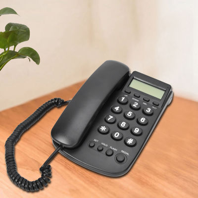 โทรศัพท์พื้นฐานสำหรับธุรกิจ RJ45 FSK/DTMF โทรศัพท์แบบมีสายติดผนังสำหรับโฮมออฟฟิศ โรงแรม ร้านอาหาร