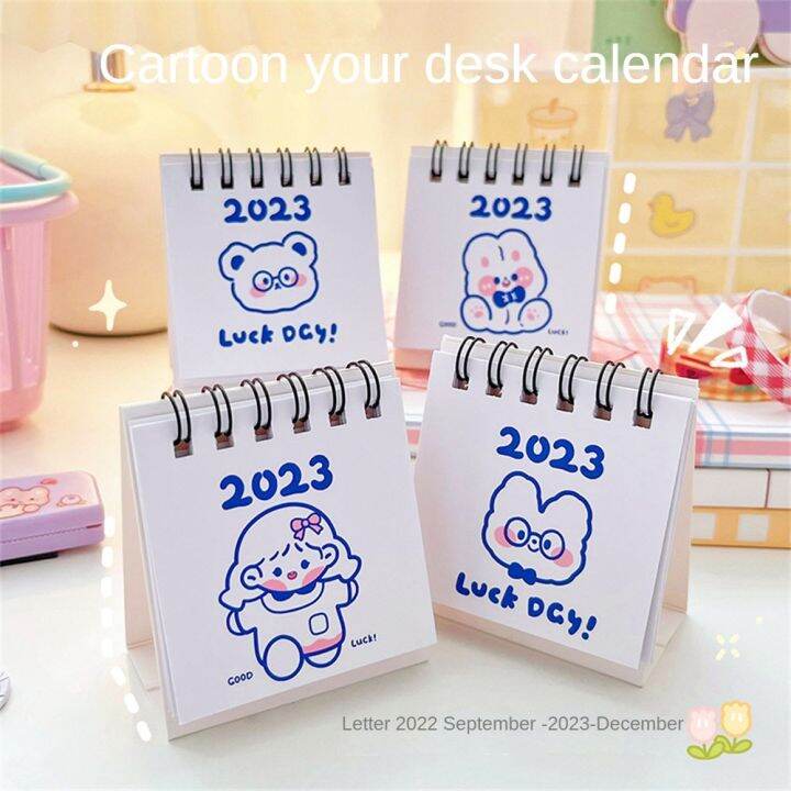ACE ONE INS Wind Cute Desk Calendar 2023 Simple New Year Calendar
