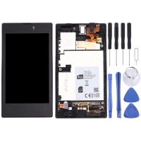 จอแสดงผล LCD + กรอบแผงสัมผัสด้วยสำหรับ Nokia Lumia 520 (สีดำ) (เท่าที่คุณชอบ)