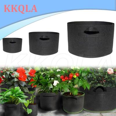 QKKQLA Big Size 15 20 30 200 Gallon Planter Grow Bags Pot Home Garden Tools Strawberry Fabric  Vegetable Jardin Growing