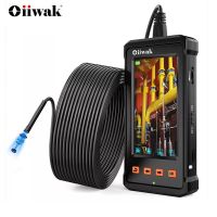 Oiiwak 4.3  "IPS กล่องส่องสำรับอุตสาหกรรม8.5มม. กล้องจิ๋ว1080P IP68กล้องส่องในท่อกันน้ำกล้องงูท่อระบายน้ำ