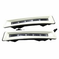 2Pcs for Toyota Overbearing 4000 Prado Daytime Running Light Led Daytime Running Light Front Bumper Light