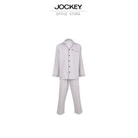 JOCKEY UNDERWEAR ชุดนอน แขนยาว SLEEPWEAR รุ่น KU JK1638A LONG SLEEVE/PANTS สีน้ำตาล ชุดนอน ชุดนอนผู้ชาย เสื้อผ้าผู้ชาย