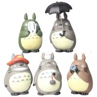 Sam โมเดลตุ๊กตา TOTORO Action FIgure MY NEIGHBOUR TOTORO ของเล่นสําหรับเด็ก ตกแต่งบ้าน 5 ชิ้น828