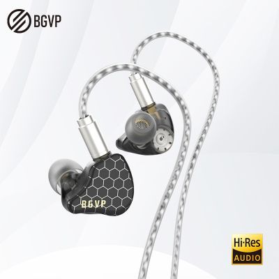 BGVP Scale 2DD หูฟังชนิดใส่ในหู6D Sound Effects ชุดหูฟังสำหรับเล่นเกม HiFi หูฟังแบบมีสาย Bass หูฟังสเตอริโอหูฟังเพลง