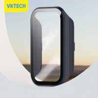 Vktech เคสนาฬิกาปกป้องเต็มรูปแบบ,ปกป้องหน้าจอป้องกันรอยขีดข่วนเคสป้องกันนาฬิกาออกแบบตามหลักสรีรศาสตร์กันฝุ่นสำหรับสายรัด Xiaomi Redmi 2