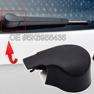 Car Rear Windscreen Windshield Washer Wiper Arm Washer Nut Cover Cap For VW Tiguan AD BW Touareg CR7 Touran 1T3 Up! Tailgate Windshield Wipers Washers