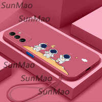 เคสฝาครอบลายอวกาศเปลือกหอยเคสนิ่มใส่โทรศัพท์ M14 Samsung