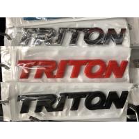 1 ชิ้น TRITON LOGO โลโก้ท้ายไทรทัน ไตรตัน มี 3 สี ขนาด13cm MITSUBISHI TRITON* **จบในร้านเดียว**จัดส่งไว