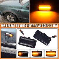 For VW Golf 2 3 Passat B3 Vento Jetta A2 A3 Seat Ibiza 2 Cordoba 1 Dynamic LED Side Marker Light Turn Signal Blinker Lamps