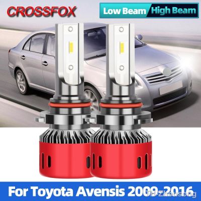 【LZ】○▥☫  Car LED Headlight Bulb 90W 12000LM Turbo Canbus H11 9005 HB3 6000K 3570 CSP Chip Auto Lamp For Toyota Avensis 2009-2016