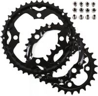 จักรยาน Triple Speed Chainring 104/64BCD Chainring 3X10S 24-32-42T Ultralight Crankset Mountain Bike Parts