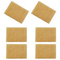 6PCS Rubber Cement Eraser, Glue Runner Eraser, Glue Residue Pick-Up Eraser for Removing Adhesive and Residues