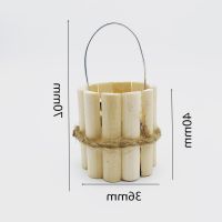 [COD] Dollhouse1:12 mini dollhouse pocket furniture accessories BJD shooting props bucket