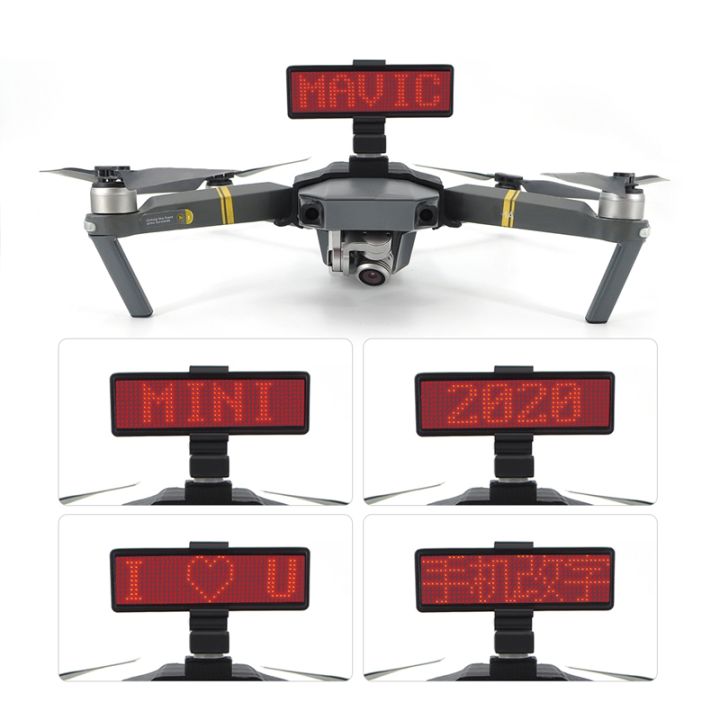 led-display-led-screen-board-bracket-image-advertising-with-holder-mount-for-dji-mavic-mini-drone