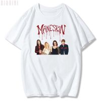 Maneskin Band T Shirts Men/women Letter Printing 2021 Spring Summer Graffiti Style Graphic Tees 100% Cotton Goth Oversized Short - T-shirts - AliExpress