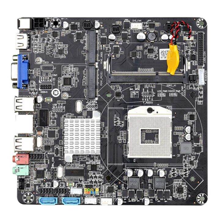 HM55B PGA988 Desktop PC Mainboard DDR3 SATA II Mini ITX Motherboard for ...