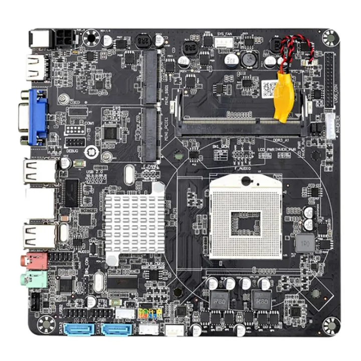 HM55B PGA988 Desktop PC Mainboard DDR3 SATA II Mini ITX Motherboard for