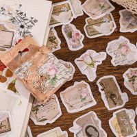 46PCS/Box Give You Rose Letter Stickers INS Ledger Diary Envelope Sealing Memo Pad Scrapbook Stationery DIY Decoration Stickers Labels