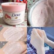 Tẩy tế bào chết body Dove 289ml loại bỏ tế bào chết để lộ ra một lớp da