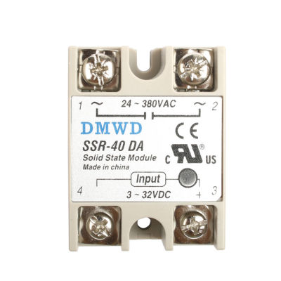 【☸2023 New☸】 ACCD TOY STORE Solid State Relay Ssr-10da Ssr-25da Ssr-40da 10a 25a 40a จริง3-32V Dc 24-380V Ac 10da 25da 40da