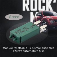 resettable fuse Manually resettable 6A mini fuses 12/24V automotive fuses Motorcycle boat micro fuse Electrical Circuitry Parts