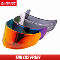 Original LS2 FF397 VECTOR EVO GlassCarbon Fiber Full Face Motorcycle Helmet Sun Visor Black Silver Clear Extra Lens Accessories