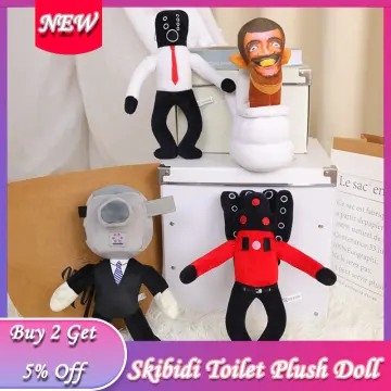 Newest Skibidi Toilet Plush Toys Game Speakerman Boss Titan TV Man Cartoon  Toy Plushie Stuffed Doll Kids Birthday Halloween Gift - AliExpress