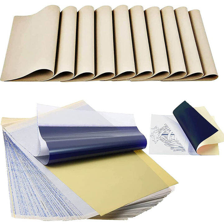Tattoo practice skin and transfer paper, 30 tattoo fake skin and tattoo ...