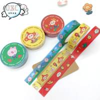 เทปกาว วาชิเทป WASHI TAPE ยาว10เมตร หน้ากว้าง 15มม. เทปกาววาชิ เทปกาวน่ารักเทปตกแต่ง สติก๊กเกอร์ DIY  (ราคาต่อชิ้น) เทปน่ารัก เทป