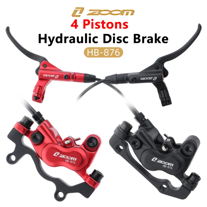 ZOOM HB876 Bicycle Brake Fourpiston MTB hydraulic disc brake Mountain
