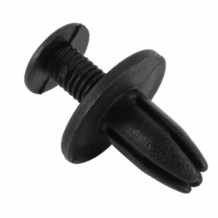 100-pcs-car-fender-push-in-type-plastic-rivets-fastener-black-15-x-13-x-6mm