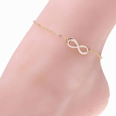 8 Shape Foot Feet Ankle Chain Novelty Design Anklet Bracelet Women Girl Charm Fashion Summer Jewelry