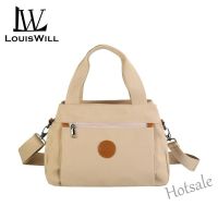 【hot sale】♂ C16 LouisWill Tote Bag Women Crossbody Bag Canvas Bag Multi-compartment Bag Hand Bag Large-capacity Messenger Bag Casual Shoulder Bag Fashion Sling Bag with Adjustable Shoulder Strap