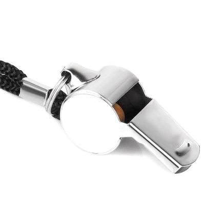 Stainless Steel Whistle Party Referee Sports School Football Rugby Dog Training A Trial-mouthed Whistle Survival kits