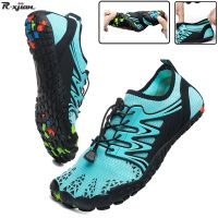 1 2022 Water Shoes Men Summer Quick Dry Breathable Aqua Shoes Rubber Upstream Shoes For Woman Beach Sandals Diving Swimming Socks