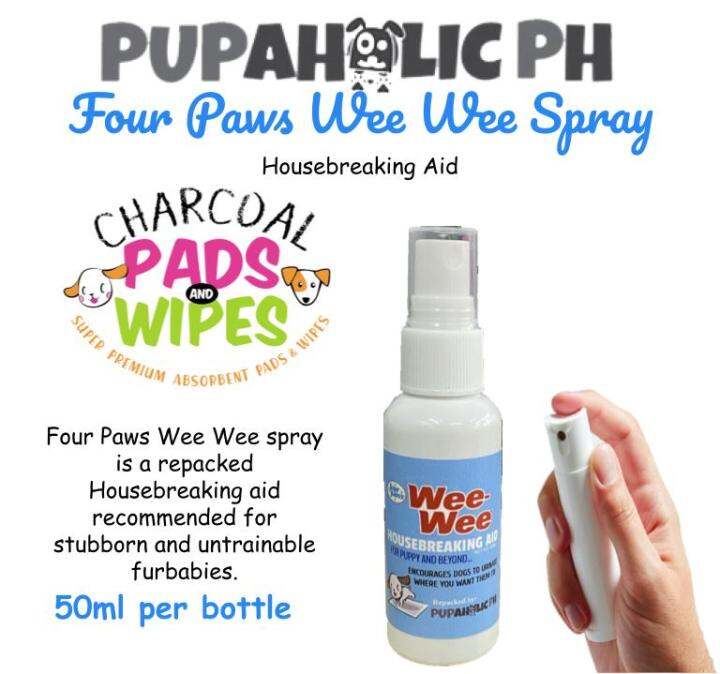 PUPAHOLICPH Repacked FourPaws Housebreaking Spray 50ml Lazada PH