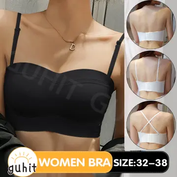 Zeneya Backless Strapless Bra For Women Set push up bandeau bra