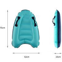 ：“{—— Inflatable Bodyboard Surfboard Ocean Printed Buoy Kickboard  Child Summer Floating Toy Safe Floating Surfing Accessories