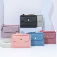 Female Wallet Ladies Wallet Purse PU Leather Coin Purse Zipper Wallet Coin Purse Mini Wallets Short Wallet