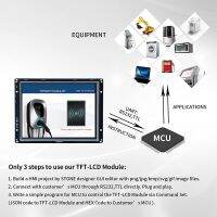 3.5ถึง10.4นิ้ว HMI หน้าจอสัมผัสจอแสดงผล LCD โมดูล TFT อัจฉริยะพร้อมโปรแกรมสำหรับ ESP32 Arduino STM32รูปภาพและการใช้งานในอุตสาหกรรม