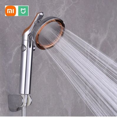 Xiaomi Mijia New 360 Rotatable Adjustable Big Panel Rainfall 4 Inch High Pressure Bathroom Accessory Hand Held Shower Head Showerheads
