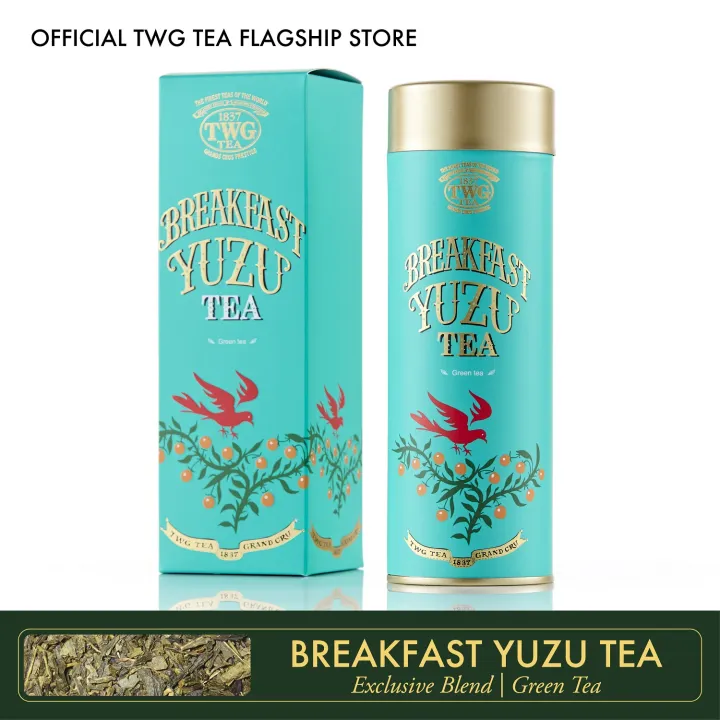 3個セット・送料無料 シンガポール限定 TWG Breakfast Yuzu Tea 100g