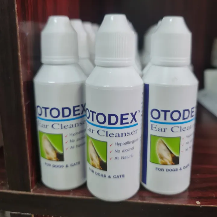 Otodex Ear Cleanser น้ำยาล้างช่องหู ใช้ล้างและทำความสะอาดช่องหูสุนัขและ