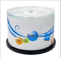 DVD R DL 8.5GB 8X สองชั้น24Mmin 50ชิ้นบาร์เรล