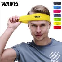 AOLIKES Head sweat สายรัดหัว ผ้าคาดหัว ผ้าคาดผม ที่รัดผม ที่รัดหัว ที่รัดศรีษะ ผ้าสวมศรีษะ กันเหงื่อ ซับเหงื่อขณะออกกำลังกาย เนื่อผ้านุ่ม ใส่สบาย T0484