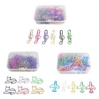 Colors Cat Airplane Note Metal Paper Clips Escolar Book Memo Decoration Binder Clip Note Bookmarks Stationery Clip M8K8